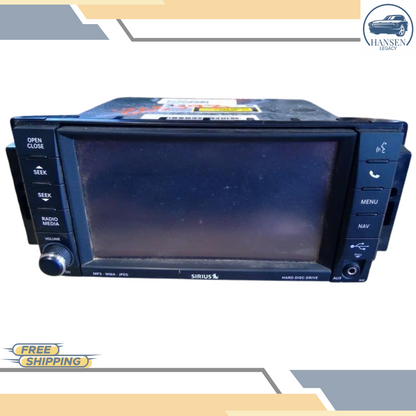 2013–2014 DODGE Challenger AM-FM-CD-DVD-H<wbr/>DD Navigation UConnect Radio RHR OEM — view 1