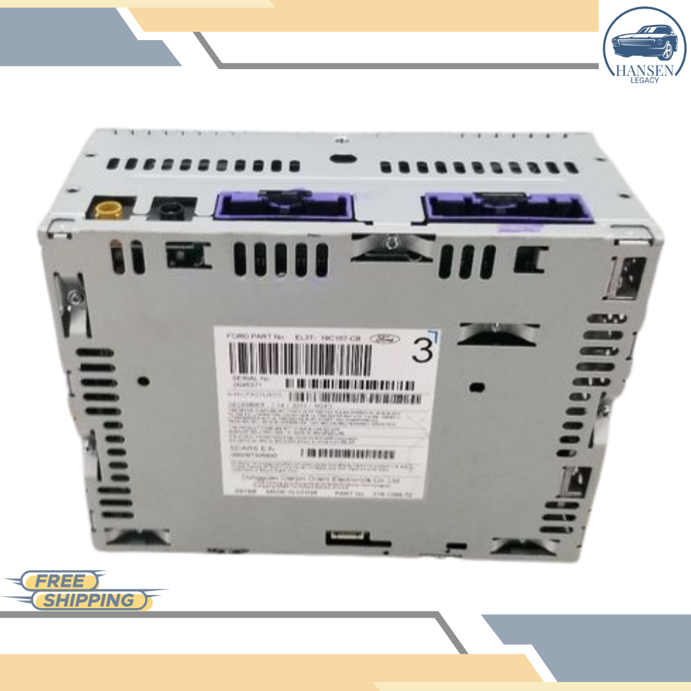 2014 Ford F150 AM FM CD Player Radio Receiver EL3T-19C107-CA OEM 14 — view 4