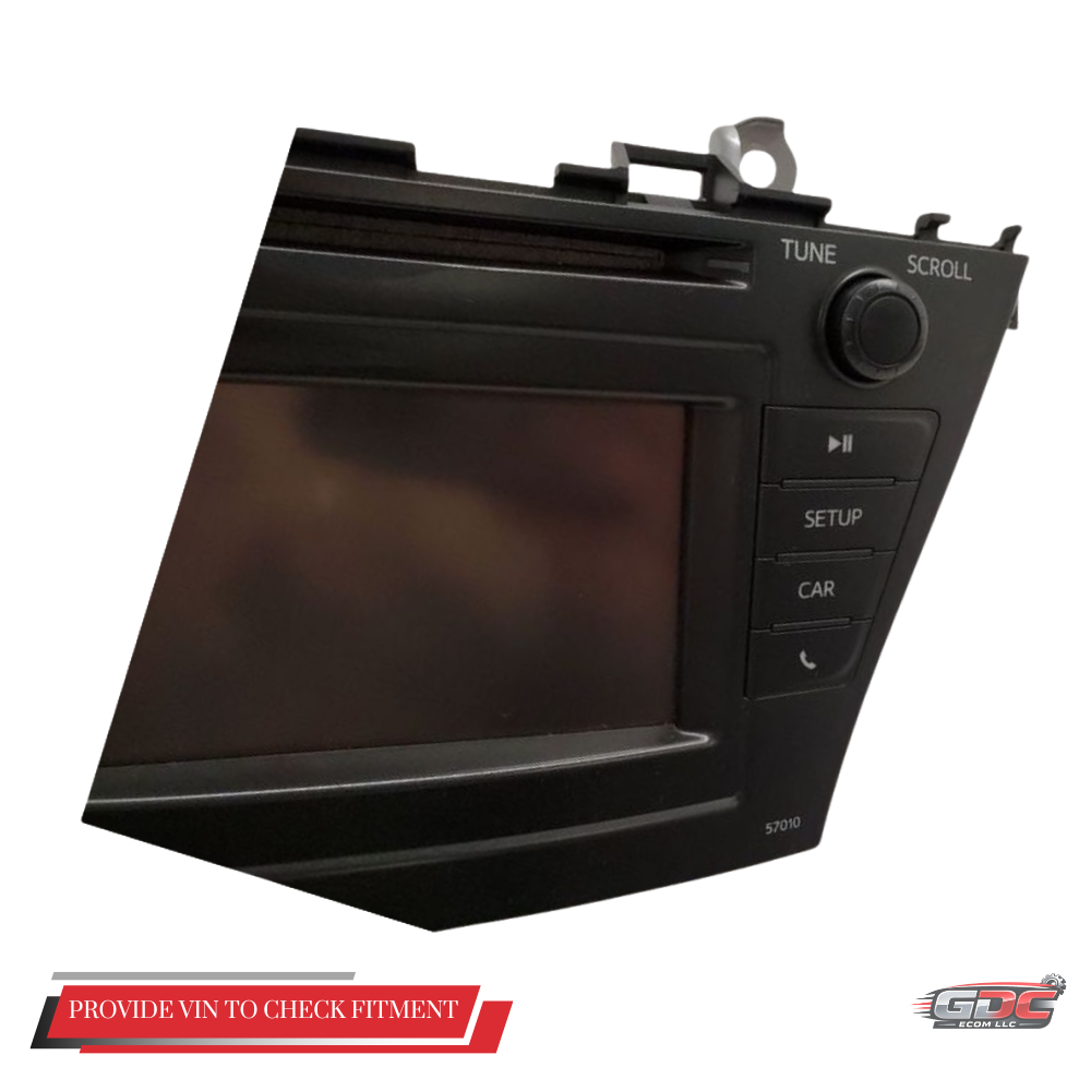 2012–2014 Toyota PRIUS Touch Screen Stereo AM FM XM HD Radio CD Player 57011 OEM — view 3