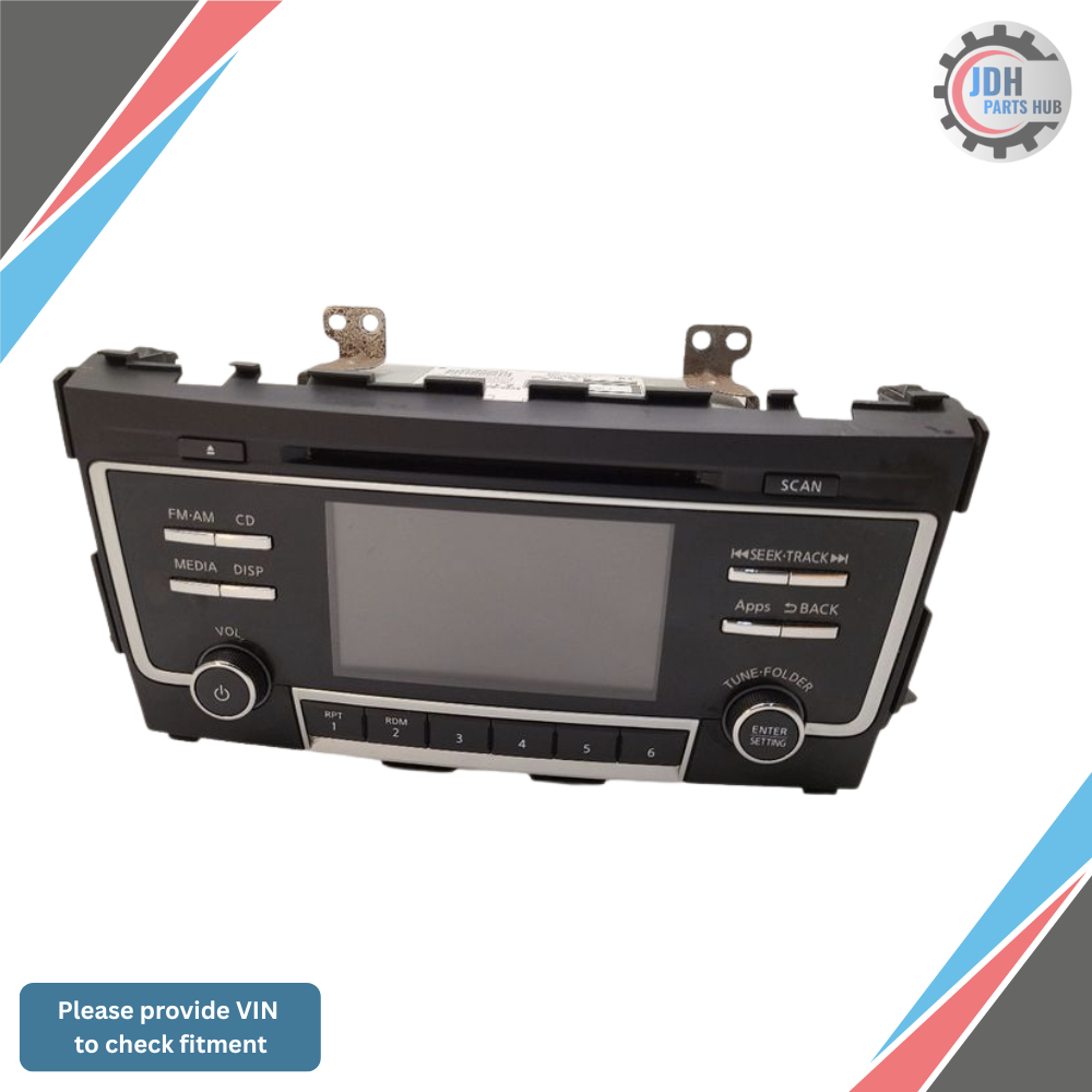 2016–2017 Nissan ALTIMA Radio Display Receiver AM FM CD BASE OEM — view 1