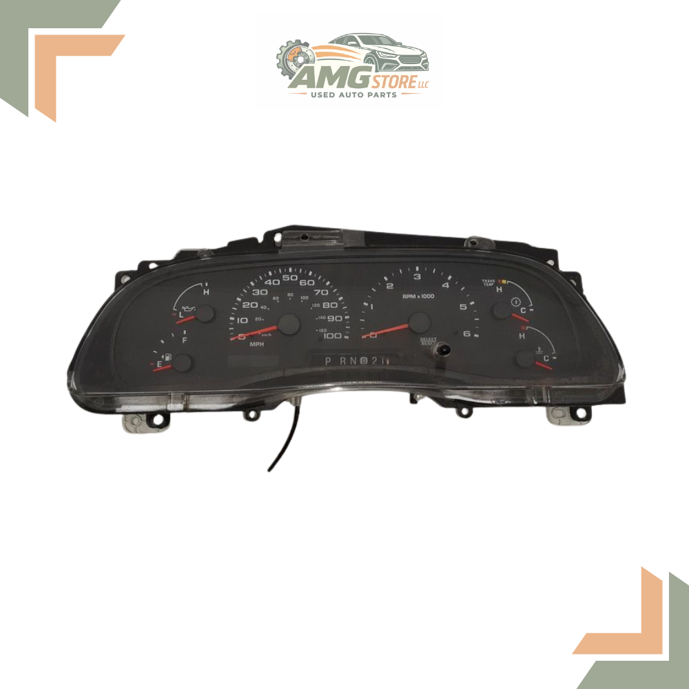 2002–2003 Ford F250 F350 SD Speedometer with Tach Instrument Cluster MPH Gas AT Oem — view 1
