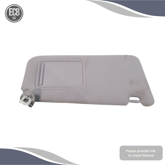 2010–2016 Toyota Venza Passenger RH Sun Visor OEM — view 1