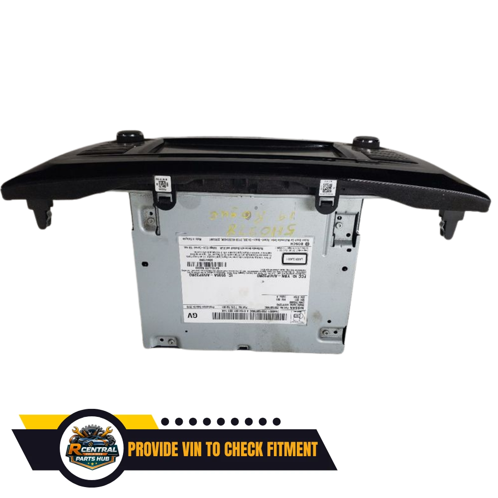 2018–2020 Nissan Rogue Radio Receiver Navigation With Display Screen OEM — view 2
