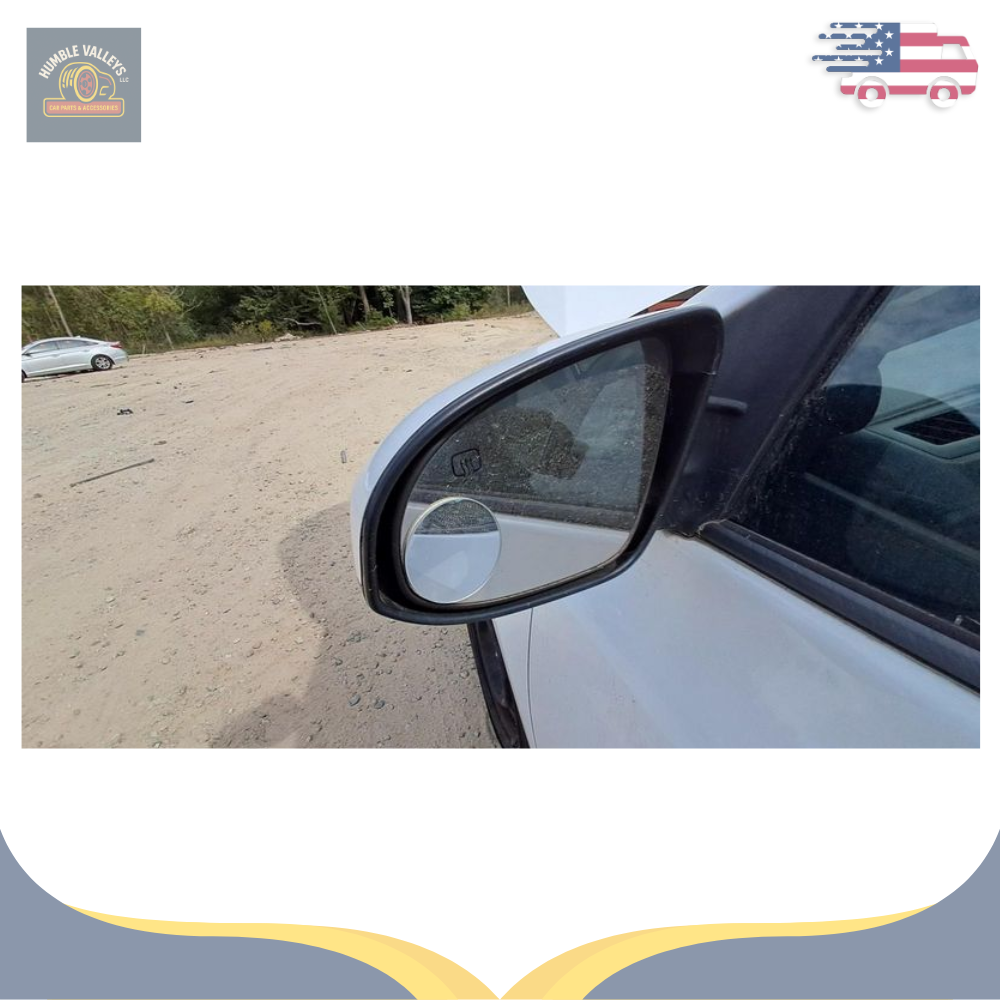 2014–2019 Toyota Corolla Left Driver Side View Door Mirror Heated White — view 2