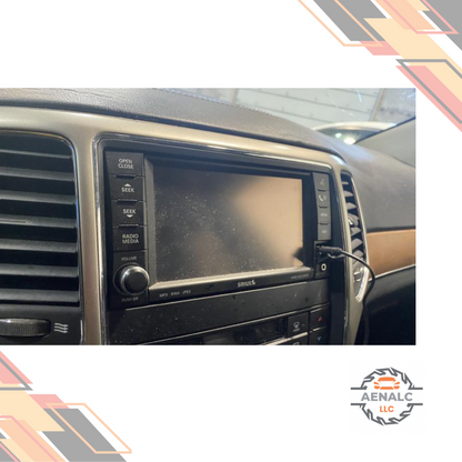 2011 Jeep Grand Cherokee Radio Receiver Display Screen Navigation ID RER 11 — view 1