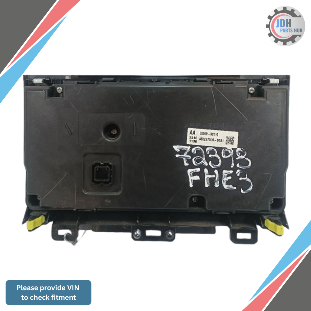 2014–2020 Toyota Tundra A/C AC Manual Heater Temperature Control Unit OEM — view 2