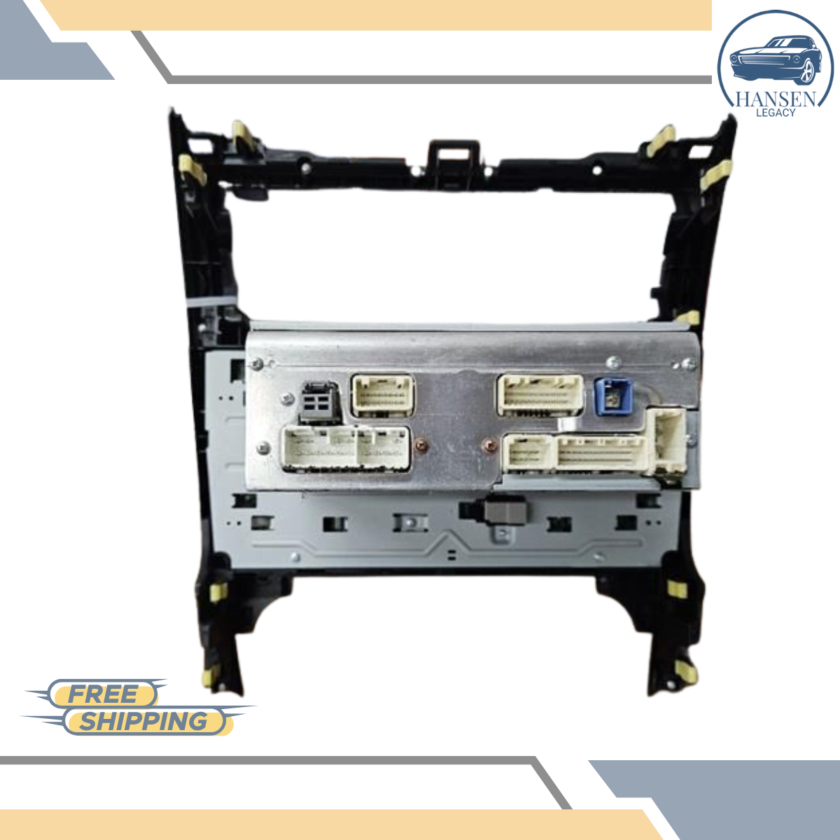 2012–2013 Toyota Camry AM FM CD Radio Display and Receiver Screen Face ID P10067 — view 5
