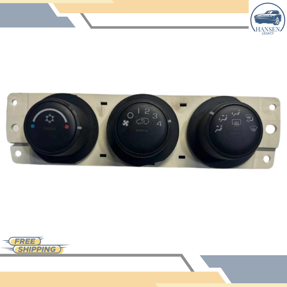 2006–2008 Hummer H3 Manual Climate AC Heater Temperature Control OEM — view 1