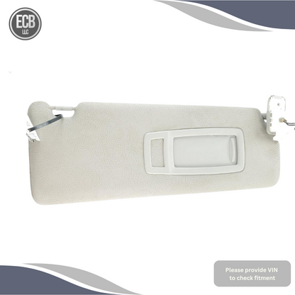 2012–2013 BMW 328i 335i RH Passenger Sunvisor Sun Visor with Mirror OEM — view 2