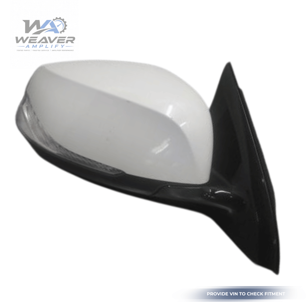 2017–2020 Infiniti QX60 Right Passenger Side Door Mirror Assembly White OEM — view 1