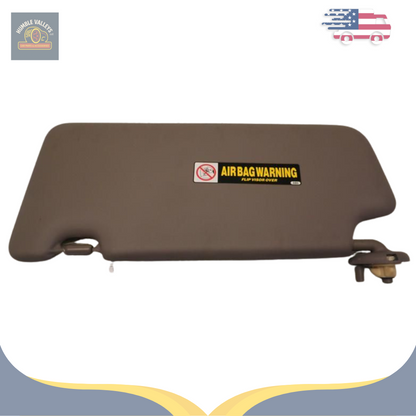 2012–2015 Honda Civic RH Passenger Sunvisor Sun Visor with Mirror OEM — view 2