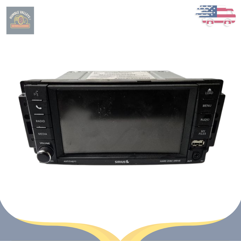 2013–2019 Dodge Caravan AM FM CD Satellite Radio Receiver RBZ — view 1