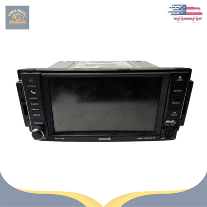 2013–2019 Dodge Caravan AM FM CD Satellite Radio Receiver RBZ — view 1