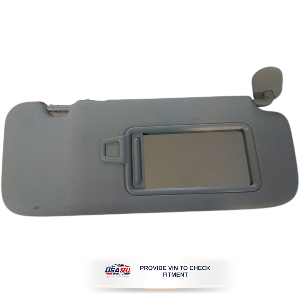 2019–2021 Kia Forte RH Passenger Sunvisor Sun Visor with Mirror OEM — view 2