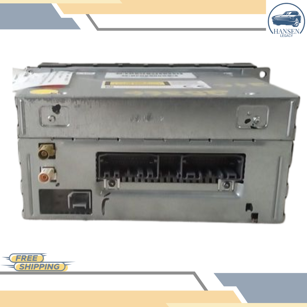 2013 Dodge Avenger AM-FM-CD-DVD-H<wbr/>DD Navigation UConnect Radio RHR OEM — view 2