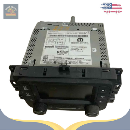 2015–2017 Jeep Renegade AM FM Radio Receiver With Display Screen OEM — view 2