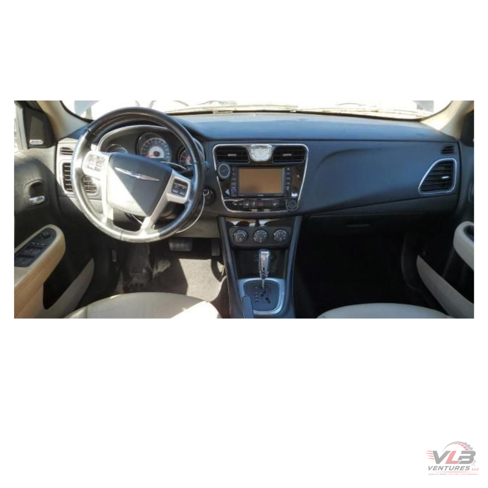 2011–2014 Chrysler 200 Radio Display Receiver AM FM CD DVD SAT Face ID RBZ OEM — view 3