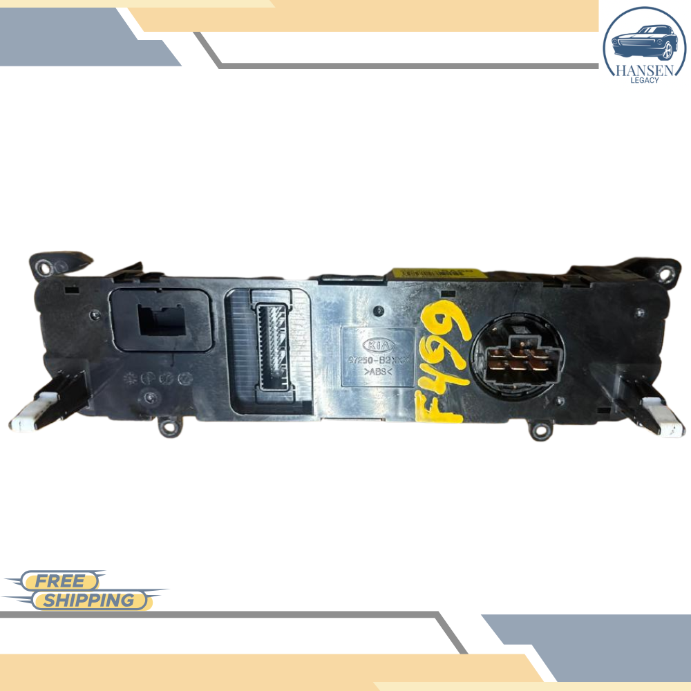 2017–2019 Kia Soul Manual Climate AC Heater Temperature Control OEM — view 2