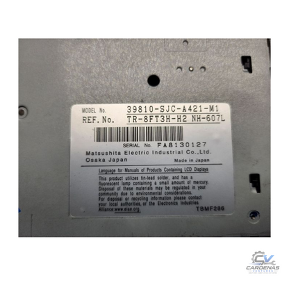 2006–2014 HONDA Ridgeline Navigation GPS Display Screen OEM — view 3