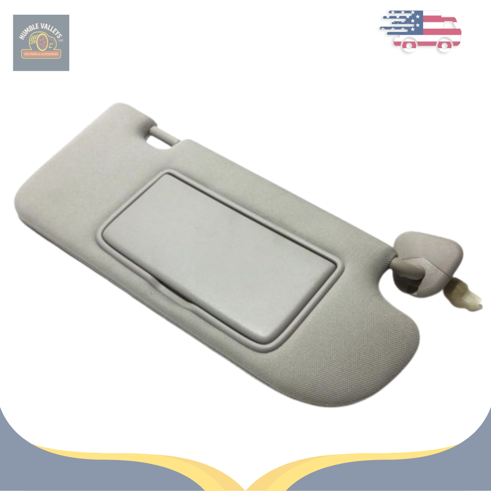 2014–2023 Infiniti Q50 RH Passenger Sunvisor Sun Visor with Mirror & Light OEM — view 2