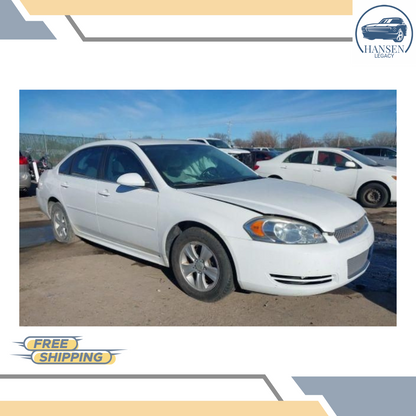 2006–2016 Chevrolet Impala Right Passenger Side View Door Mirror Option DG7 White — view 5
