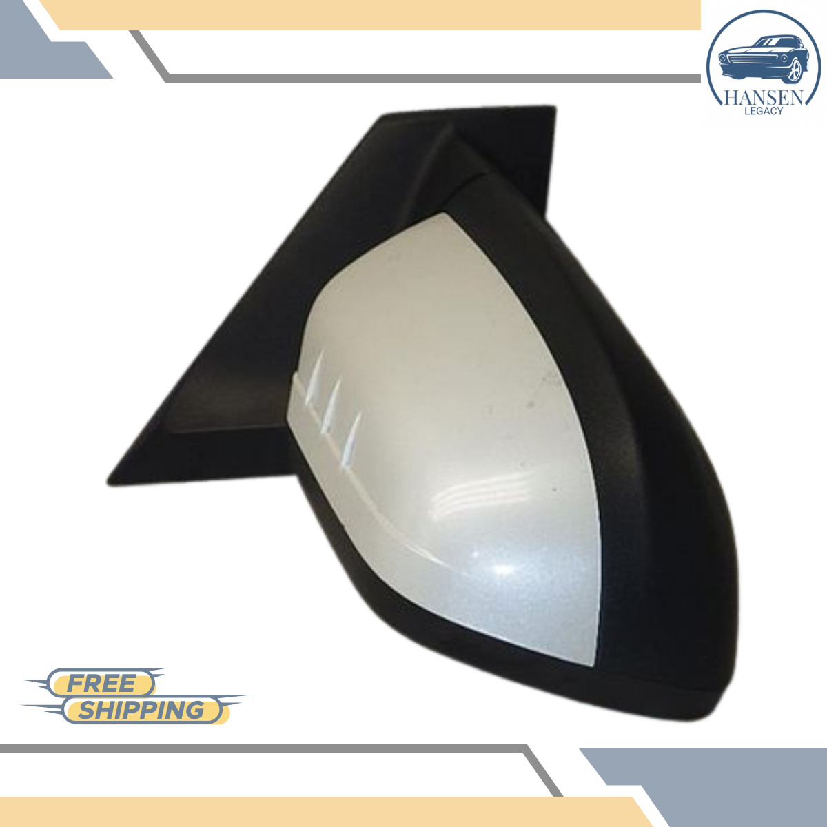 2011–2014 Ford Edge Right Passenger Side View Door Mirror Power White RH — view 2