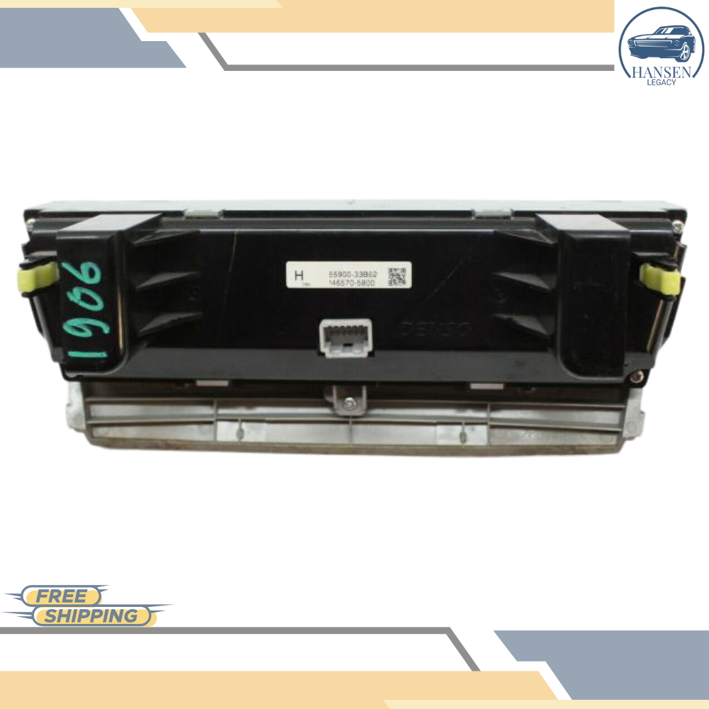 2007–2009 Toyota Camry Climate AC Heater Temperature Control Panel OEM — view 4