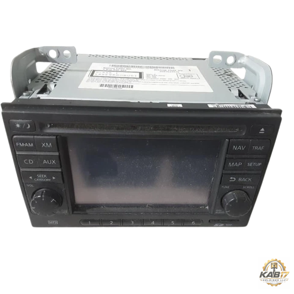2011 Nissan Juke Radio Receiver Navigation with Display OEM — view 1