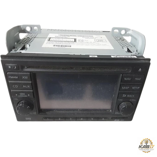 2011 Nissan Juke Radio Receiver Navigation with Display OEM — view 1