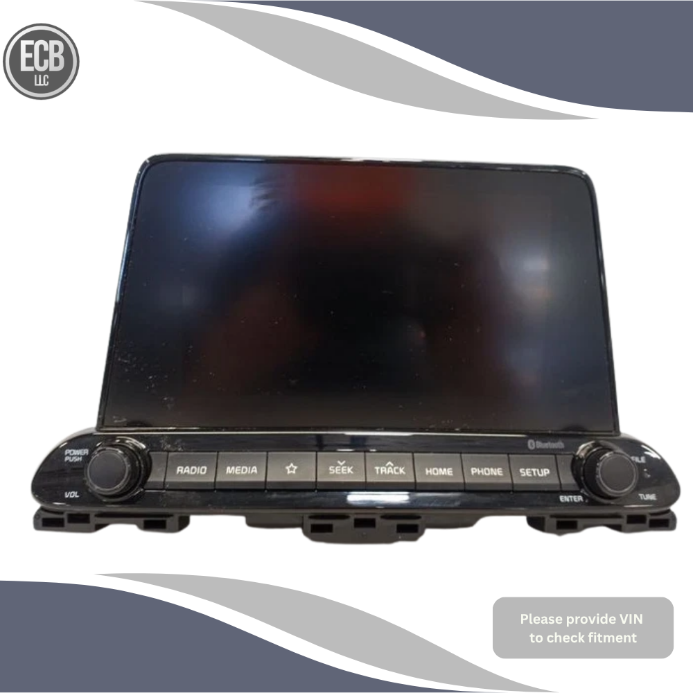 2019–2020 Kia Forte Sedan Radio Receiver Display Screen OEM — view 1