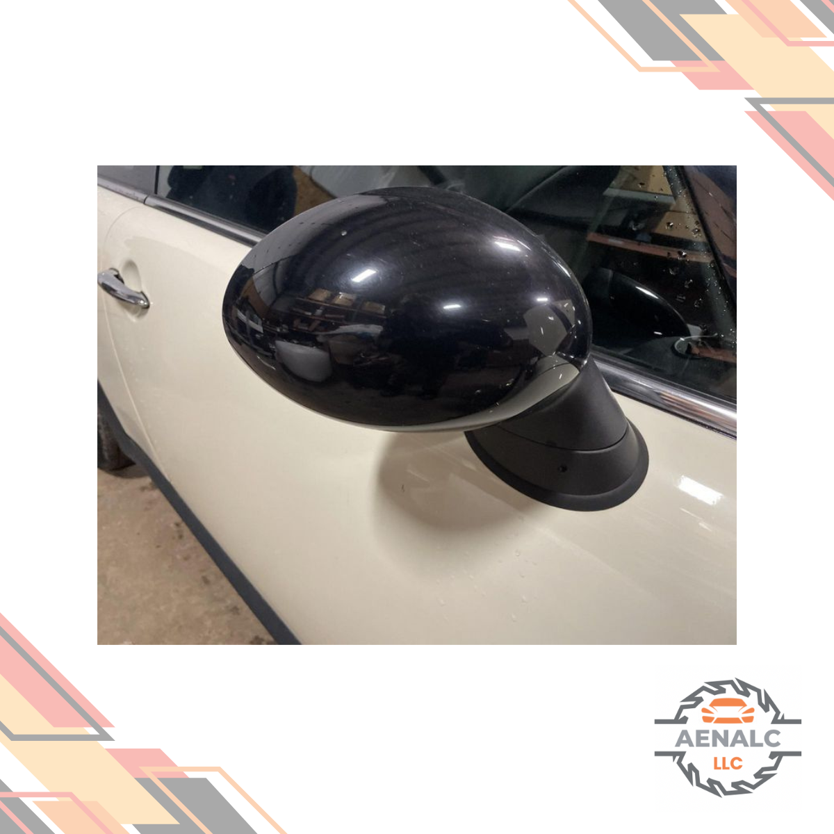 2011–2016 Mini Cooper Countryman Passenger Right Side View Door Mirror BLACK RH — view 3