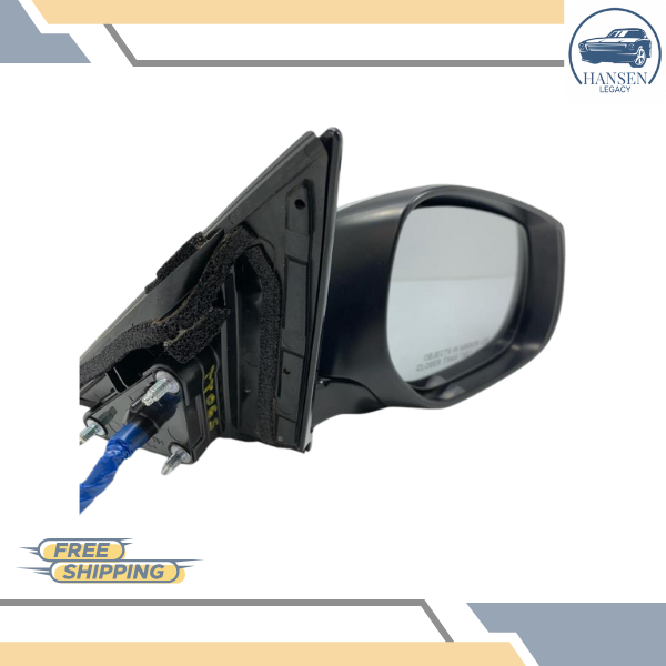 2014–2021 Infiniti Q50 Right Passenger Side Door Mirror Heated Silver RH — view 2