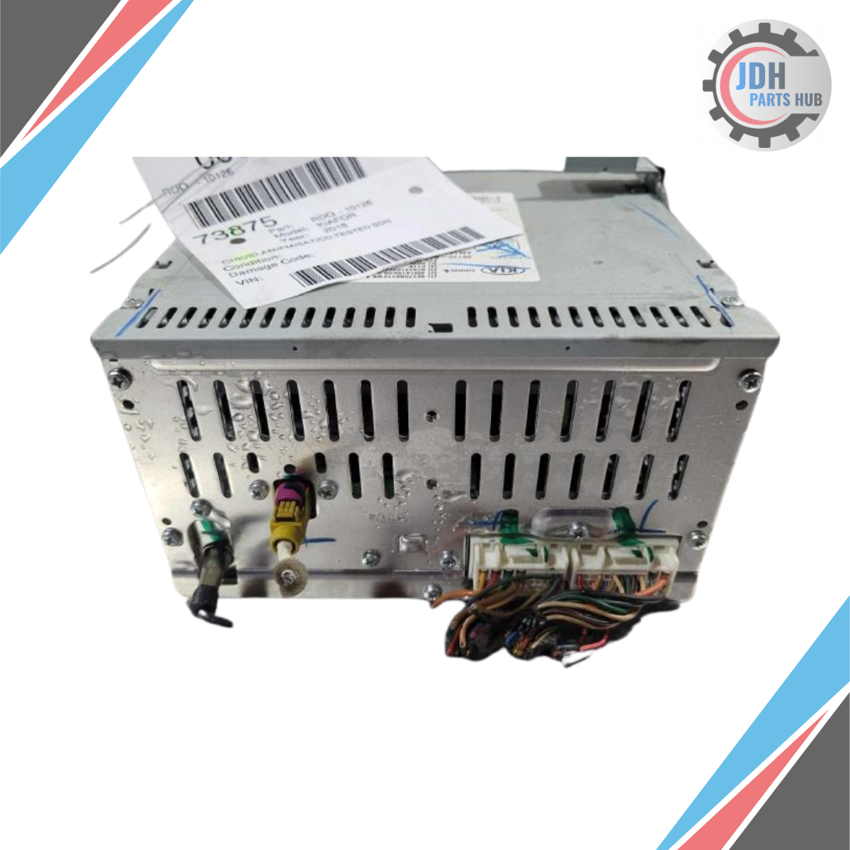 2017–2018 Kia Forte Radio AM/FM Head Unit OEM — view 2