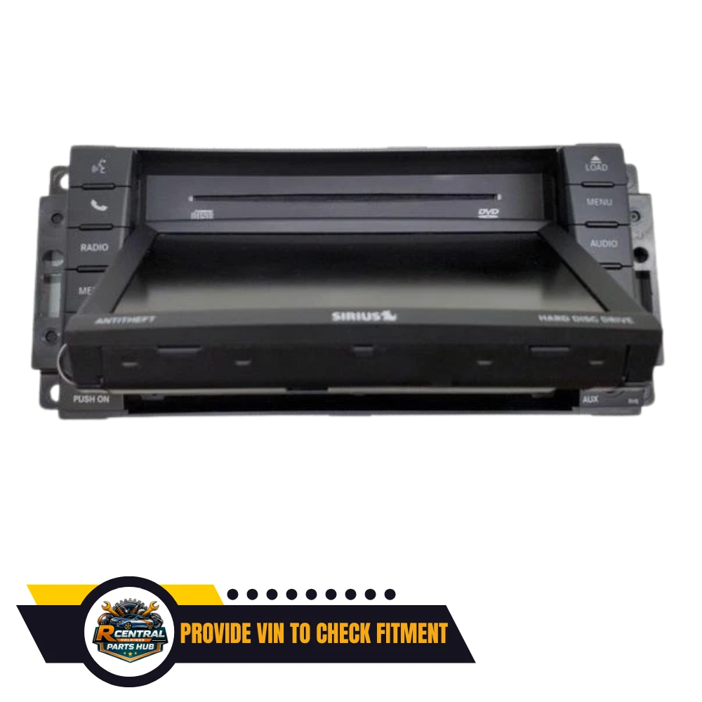 2012–2019 Dodge Caravan Radio Display Receiver RHB Navigation OEM — view 2