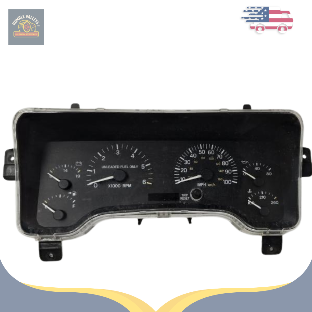 1997–2001 Jeep Cherokee XJ Speedometer Instrument Cluster Gauges Assembly 97-01 — view 1