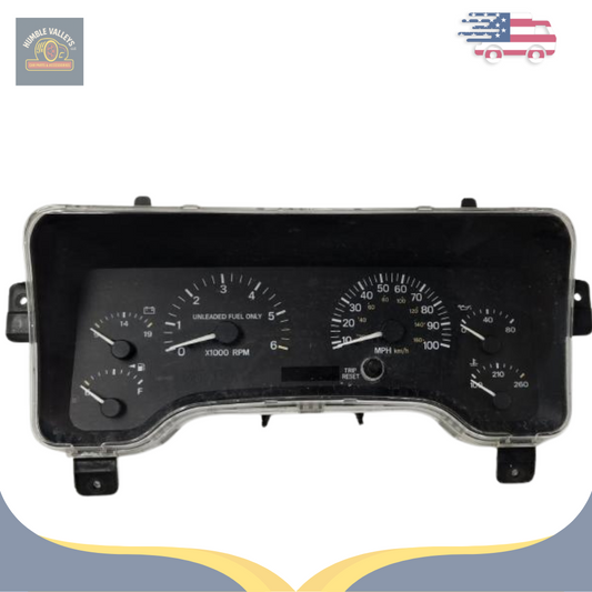 1997–2001 Jeep Cherokee XJ Speedometer Instrument Cluster Gauges Assembly 97-01 — view 1