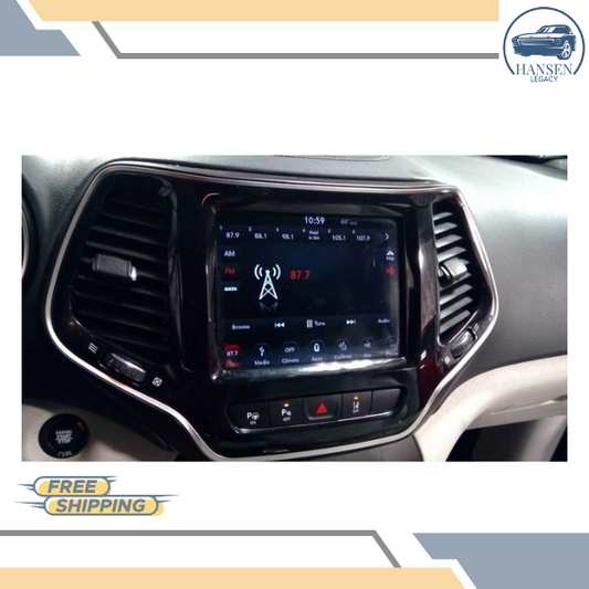 2019 Jeep Cherokee Radio Receiver 7" Screen Bluetooth with Satellite SiriusXM — view 1