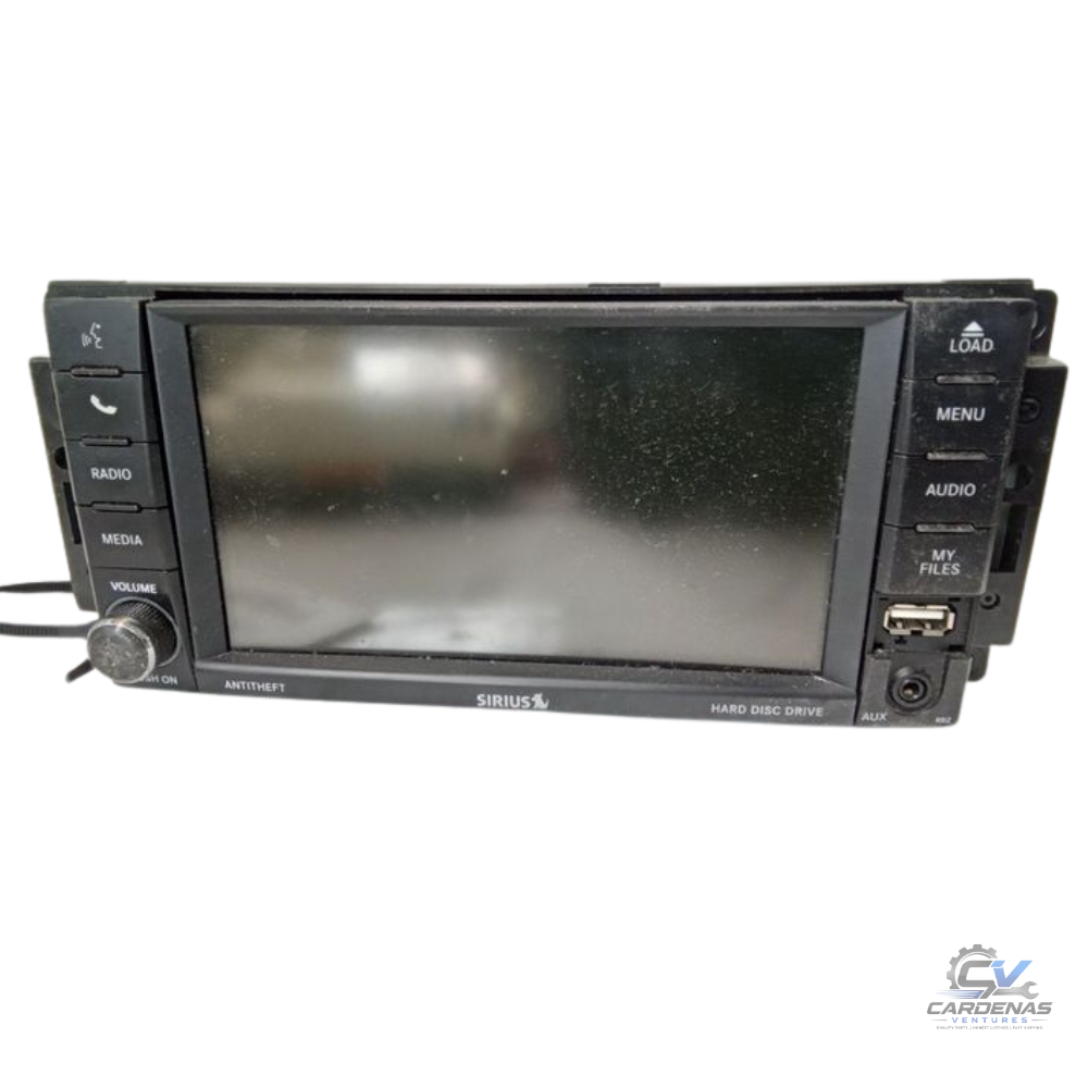 2012–2020 Dodge Caravan AM FM Radio Receiver With Display Screen OEM — view 1
