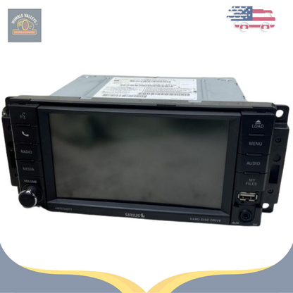 2012–2019 Dodge Caravan Radio MULTIMEDIA SATELLITE AM FM CD RBZ OEM — view 1