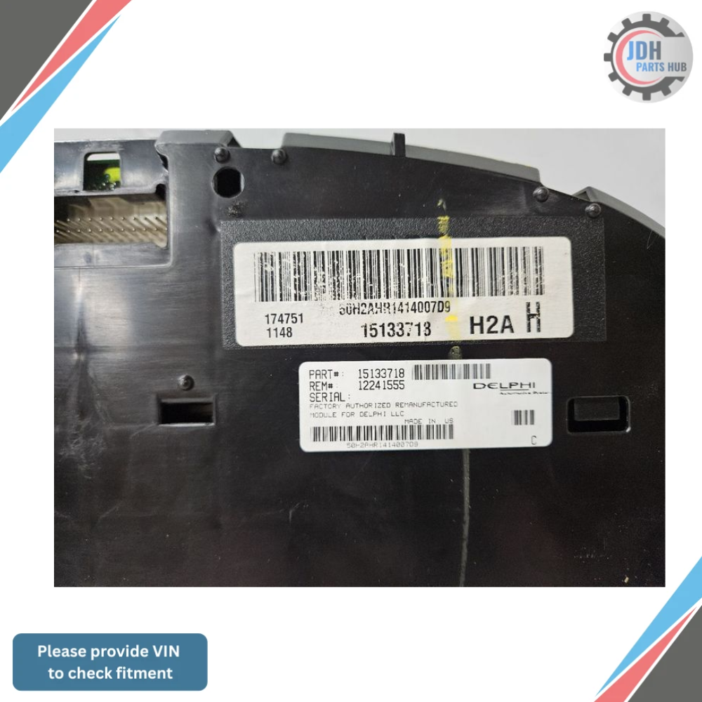 2003–2005 Cadillac Escalade Esv Speedometer Head Cluster OEM — view 3