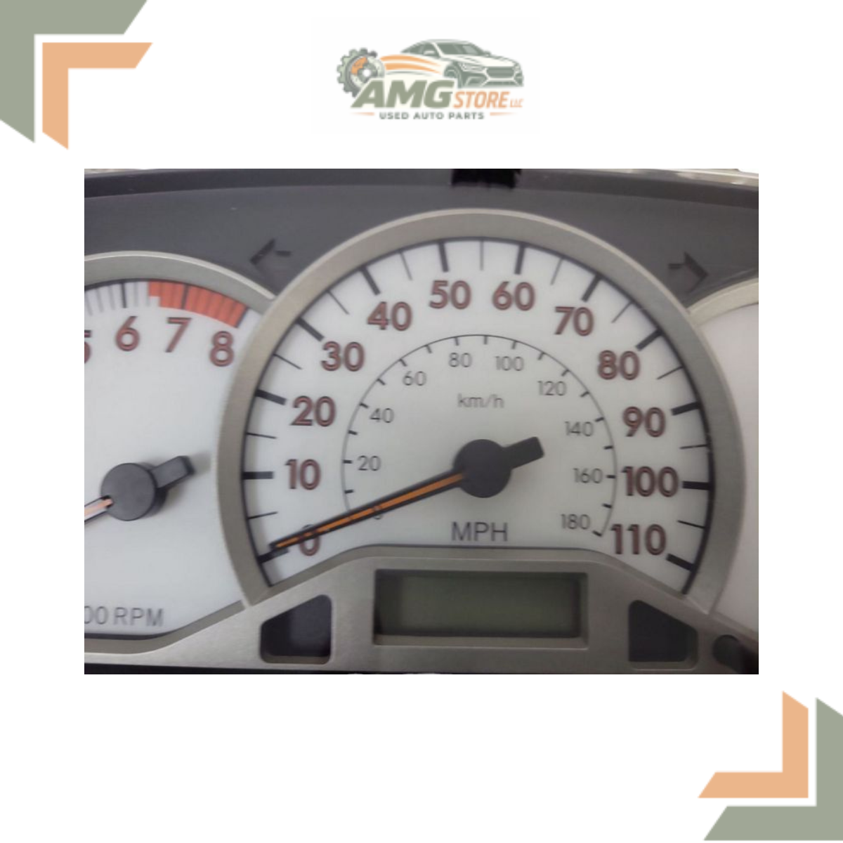2004–2007 Toyota Corolla S Model MPH Speedometer Gauge Cluster OEM 05 06 — view 3