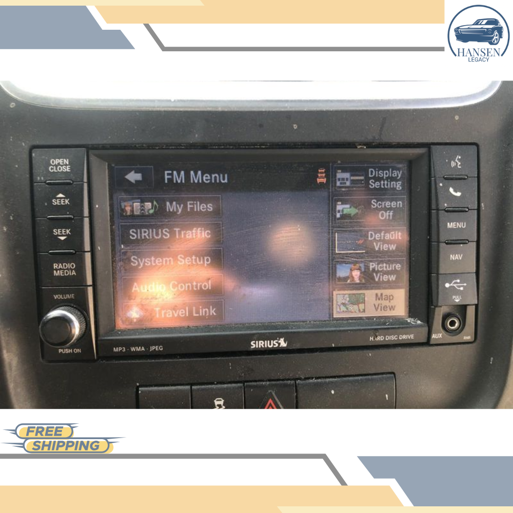 2013 Chrysler 200 AM FM CD DVD HDD Navigation UConnect Radio RHR OEM — view 2