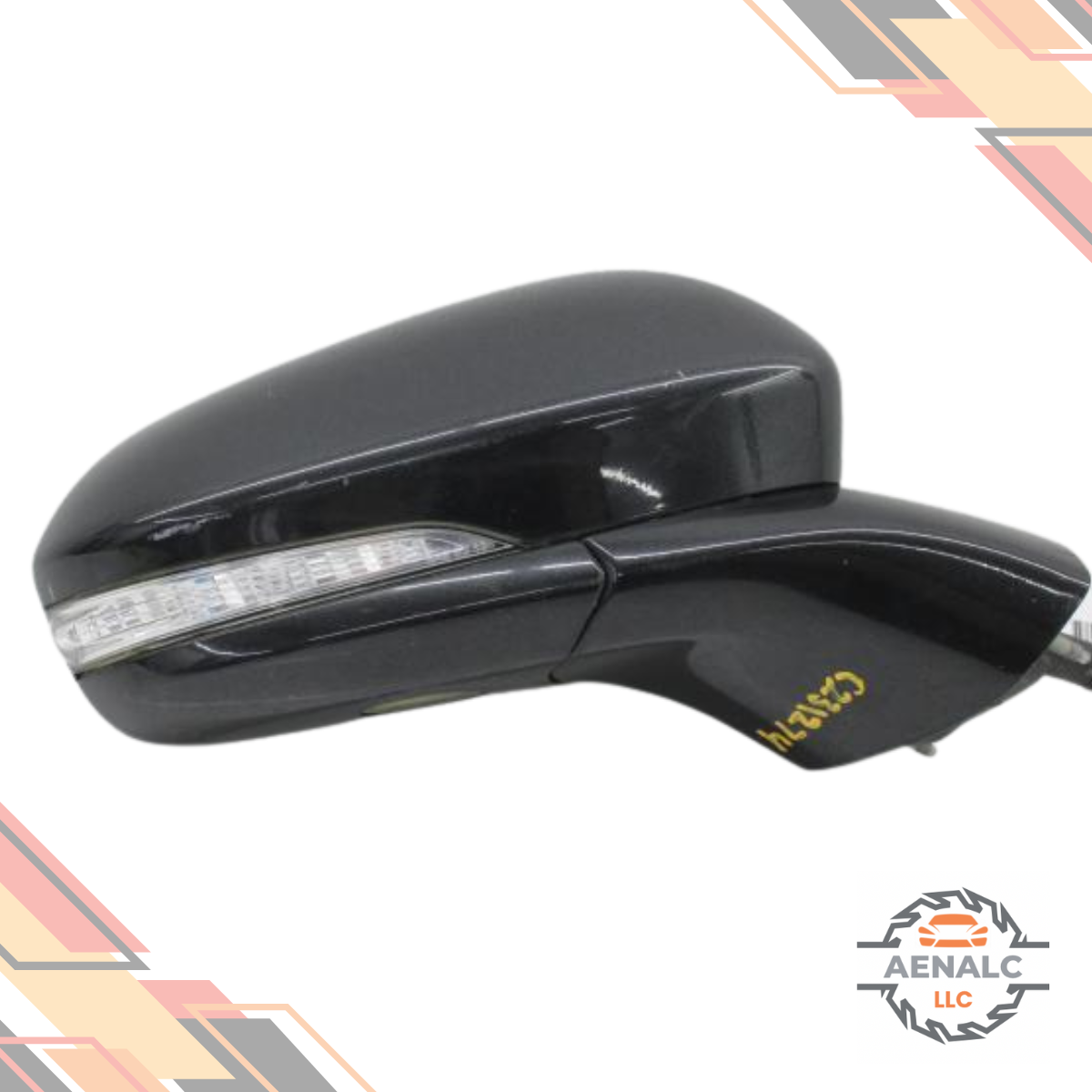 2013–2014 Ford Fusion Passenger Right Side View Mirror Assembly RH Black 13 14 — view 2