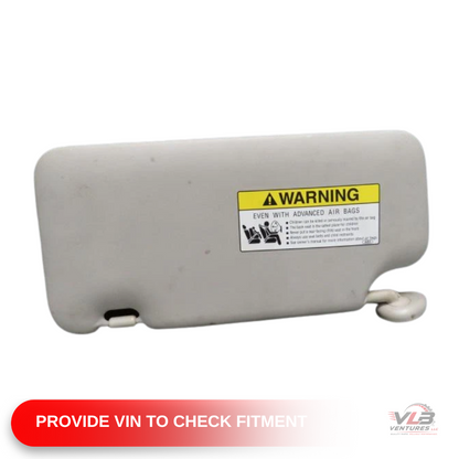 2015–2020 Honda Fit Passenger RH Sun Visor OEM — view 2