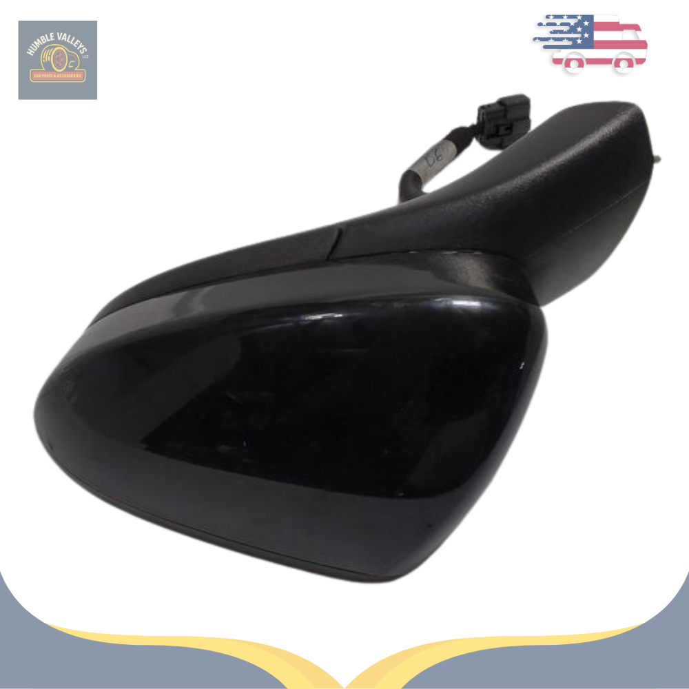 2019–2020 Ford Fusion Left Driver Side View Door Mirror with Blind Spot Black OEM — view 3