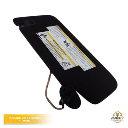 2019–2024 Cadillac XT4 RH Passenger Sunvisor Sun Visor with Mirror & Light OEM — view 5