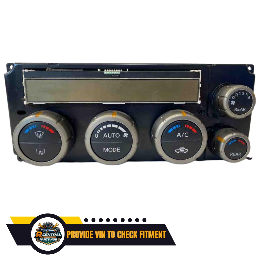 2005–2007 Nissan Pathfinder AC Heater Control OEM — view 1