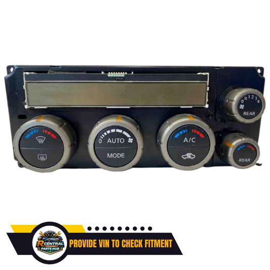 2005–2007 Nissan Pathfinder AC Heater Control OEM — view 1