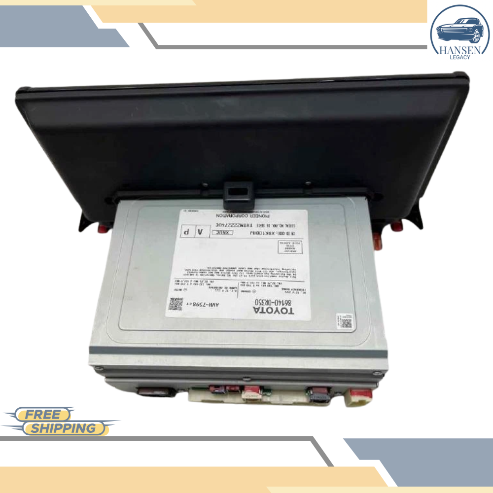 2020–2022 Toyota Rav 4 Radio Receiver Display Screen OEM — view 4