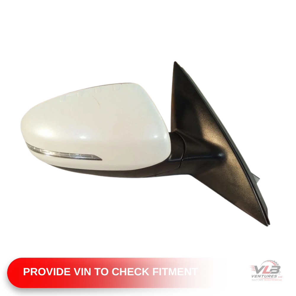 2014–2016 Kia Optima Right Passenger Side View Door Mirror White — view 2